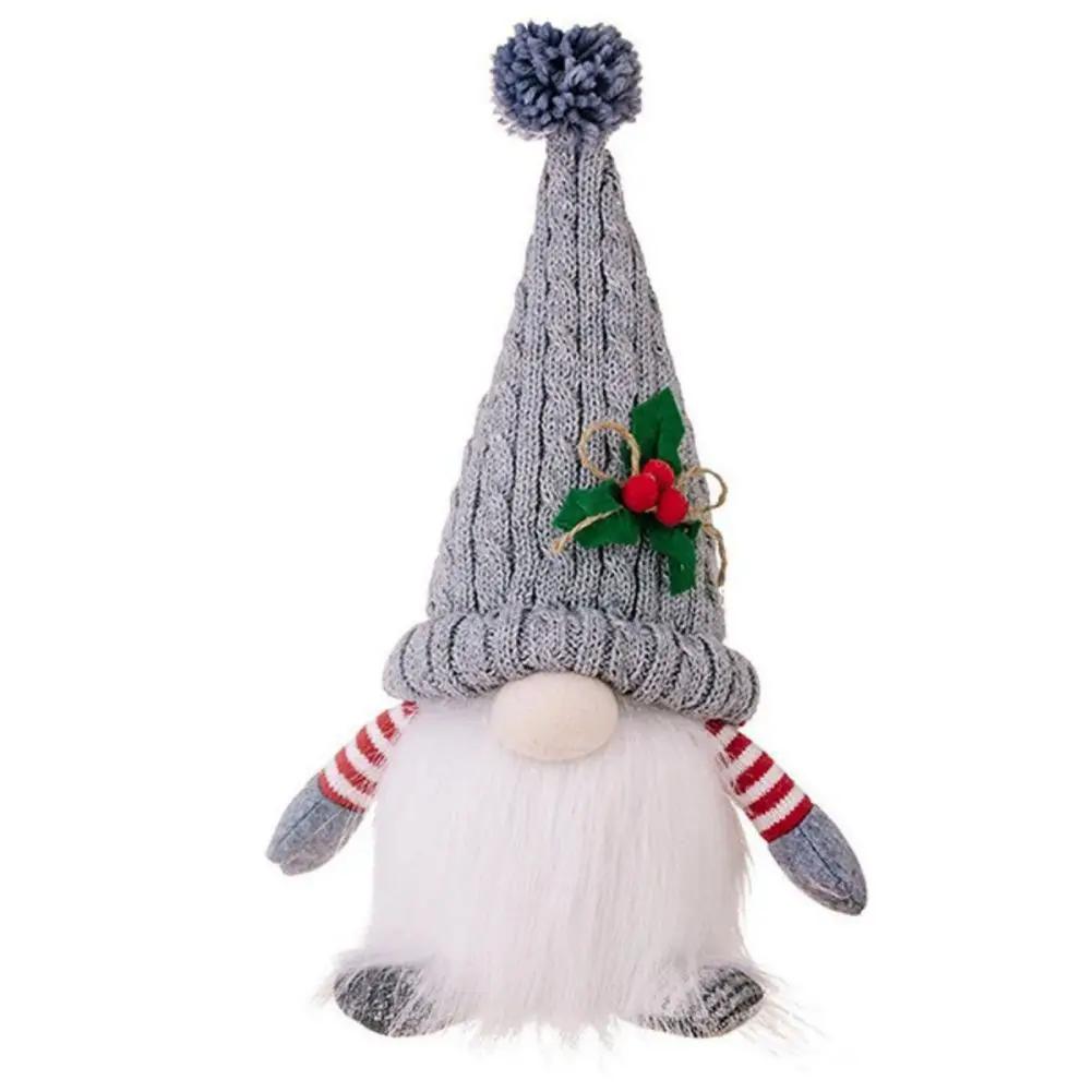 Weihnachtsdekorationen LED Wichtel Gesichtslos Puppe Nachtlicht für Zuhause Feiertag 2025 Weihnachtsornament Geschenk Navidad Neujahr 2025