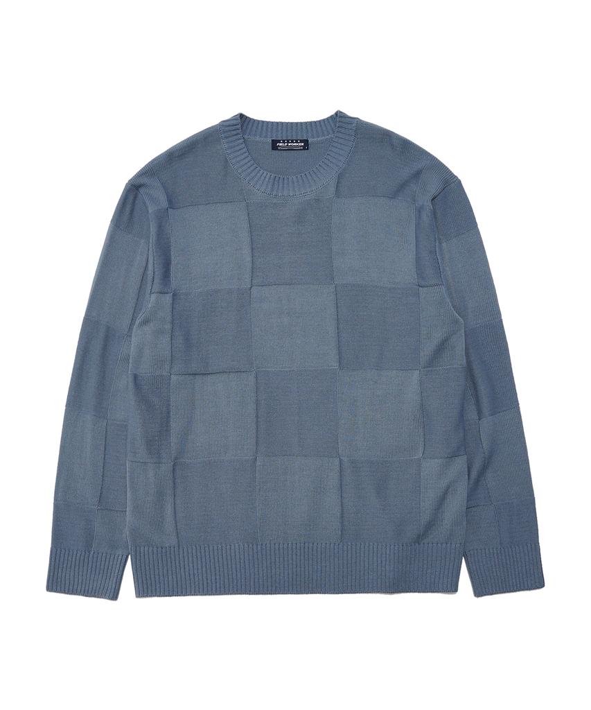 FIELDWORKER Checkerboard Organization Pullover [3 Color]