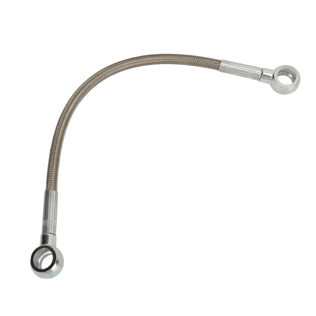 Oil Supply Line Hose 11361705532 Stainless Steel Rustproof Turbo Oil Feed Line for E36 E46 E39 E85 E86