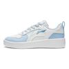 Li Ning Sui Sui Casual Versatile Slimming White Sneakers Non-Slip Wear-Resistant Breathable Low-Top Skate Shoes Women Sneakers Blue AGCT148-4