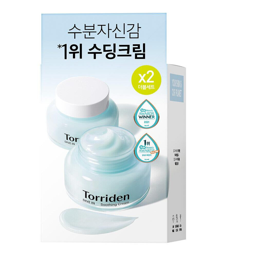 TORRIDEN Dive-in Soothing Cream Double Pack 100ml*2EA