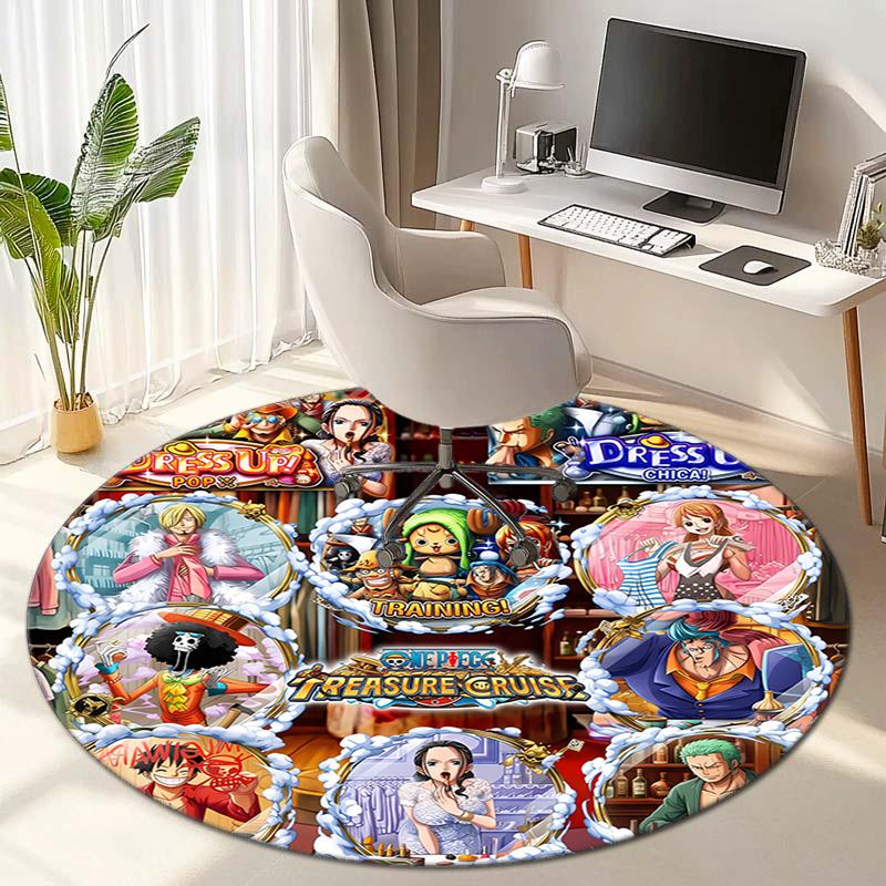 Cute Monkey D. Luffy from the Japanese manga ONE PIECE carpet is soft, home, bedroom, door mat decoration, and non slip carpet E5
