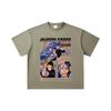 260 GSM Double Yarn 32 Count 100% Cotton Jujutsu Kaisen V13 Geto Print Unisex Heavy Cotton T Shirt