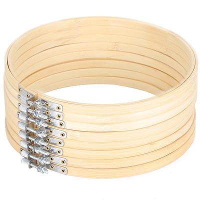 Κεντητικές Τσέρκες Ρυθμιζόμενο Πλαίσιο Σταυροβελονιάς Κυκλικό Κλιπ Τεντώματος Κεντήματος Εργαλεία Ραπτικής 8 Τεμ. 20 εκ.