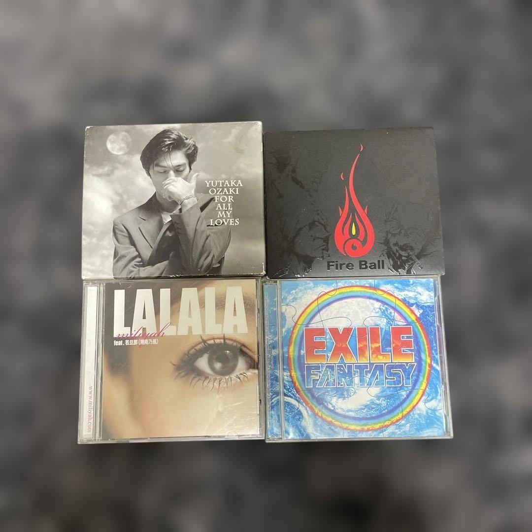 

[USED] CD set of Yutaka Ozaki, Fire Ball, EXILE FANTASY, etc.