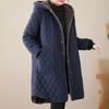 Winter Plus Size Padded Jacket Fat Padded Jacket Plus Velvet Thickened Women's Padded Jacket