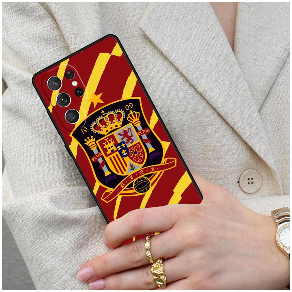 Espana Spanish Coat of Arms Cell Phone Case for Samsung Galaxy S26 Ultra S25 S24 S23 S22 S21 S20 Note10 Cover