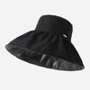 Sommer Damen Reise Flodable Strand Sonnenhut Frauen 14 cm Breite Krempe Eimer Hut Weibliche UV Schutz Visier Hut Gril täglichen Frühling Hut