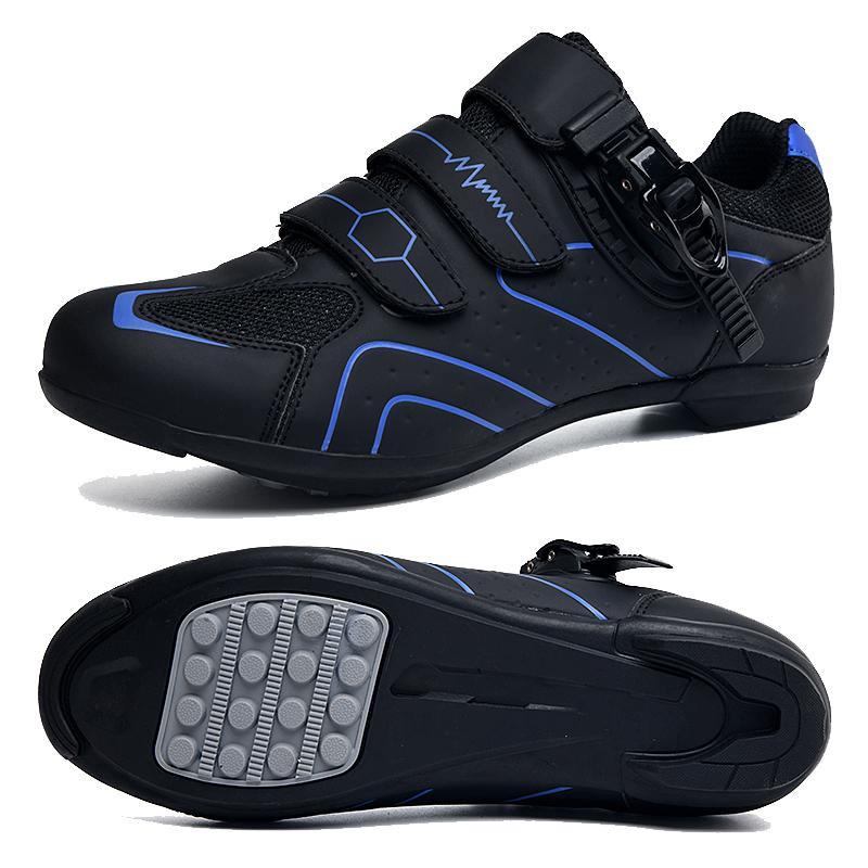 Bicycle Speed Sneakers Men Flat Road Bike Boots Cycling Shoes Women Biking Sneakers Rubber Sole Sport Shoes For Running Hiking