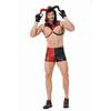 Verführerisches Bühnenoutfit für Nachtclubs Herren Halloween Clown Dessous