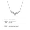 925 Sterling Silver Moissanite Necklace: Elegant and Versatile High-End Clavicle Chain for Women