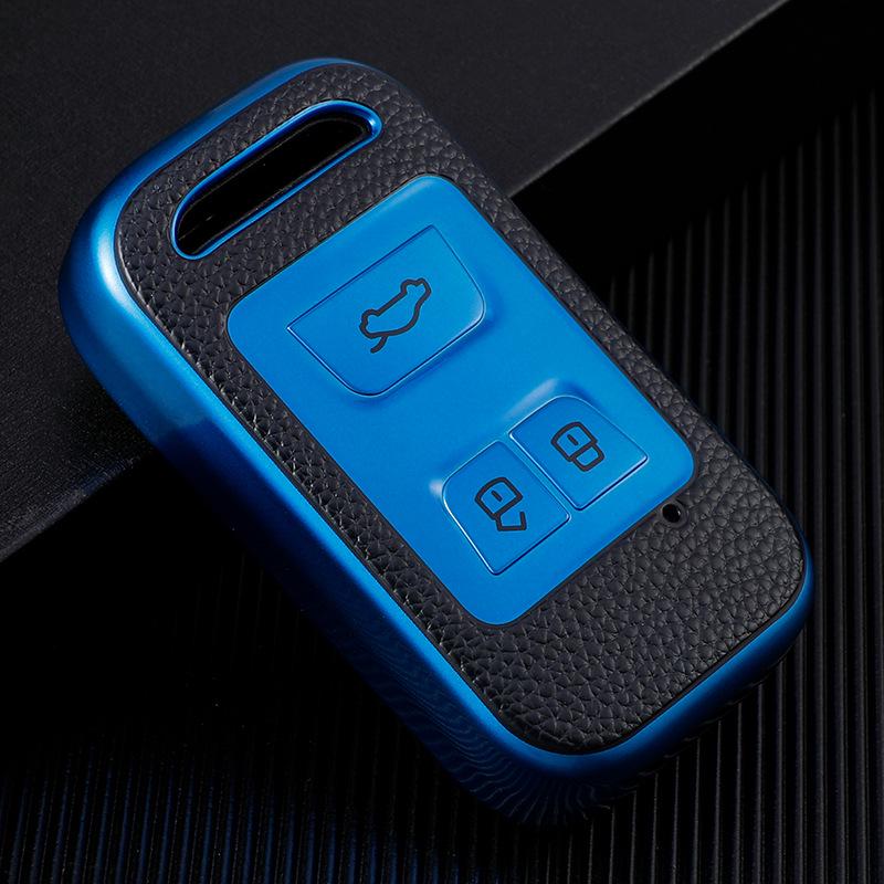 Tiggo 8 Key Case: High-End, Dirt-Resistant Chery 7 Plus Protection with Fashionable Buckle