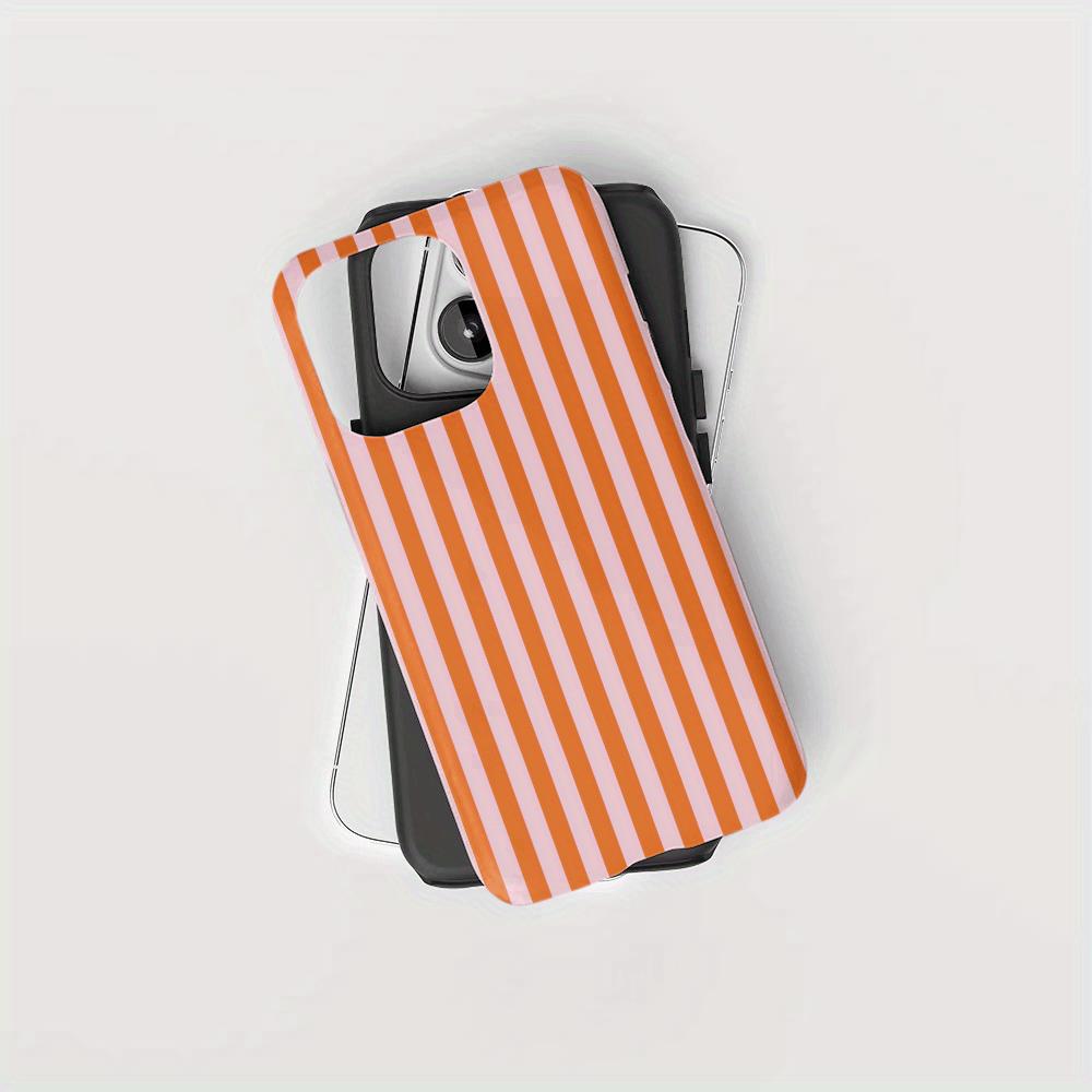 

Simplified red striped 2-in-1 phone case suitable for iPhone 17 16 15 14 13 12 11 Pro/Max/Plus shockproof back cover For iPhone 11PROMAX