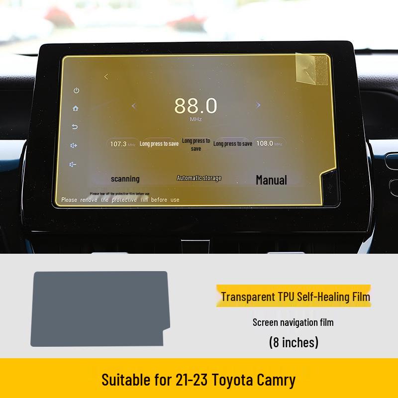 TPU Protective Film for 18-25 Toyota Camry Central Control Screen