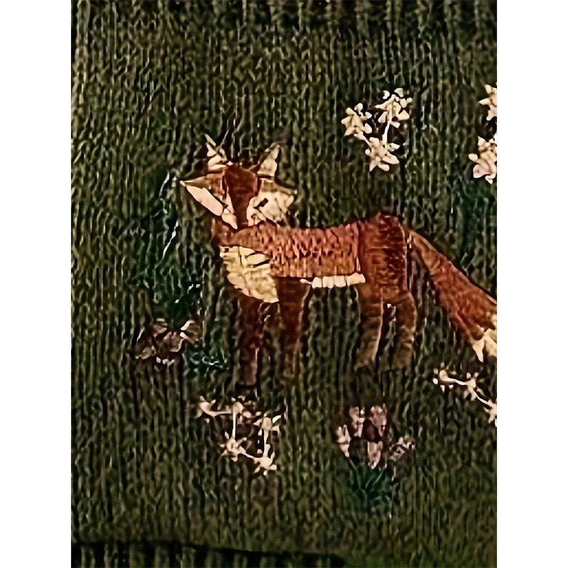 2025 Women's Cardigan Floral Embroidery Cottage Core Boho Cardigan Vintage Western Crop Sweaters Autumn Outerwear