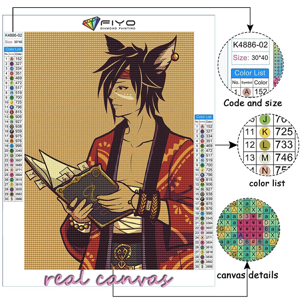 Pictură cu diamant 5D DIY, desen animat, Personaj de joc, Kit cu punct de cruce, Broderie completă, Mozaic, Artă, Imagine de cadou cu strasuri