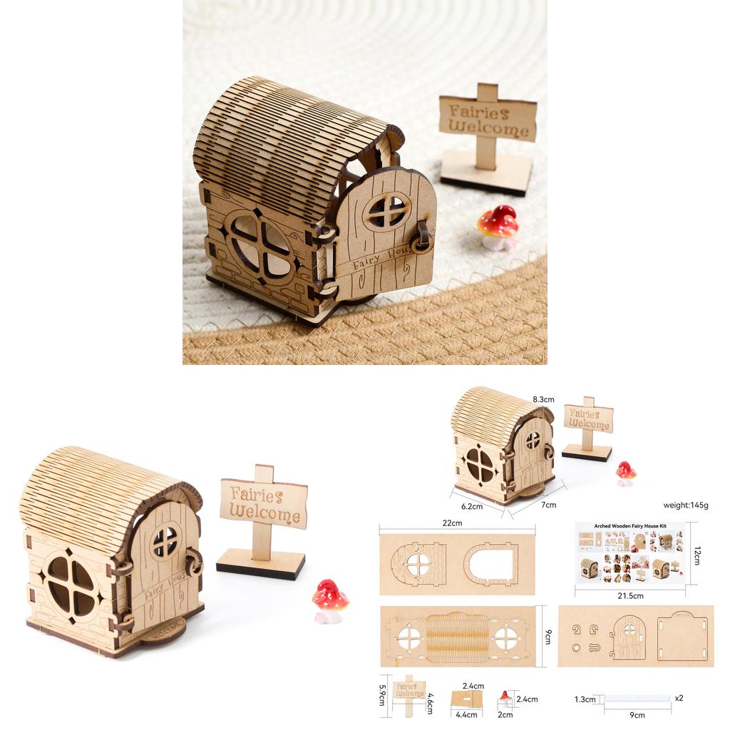 Holz Lernbauspielzeug mit DIY-Design für Kinder Lernentwicklung