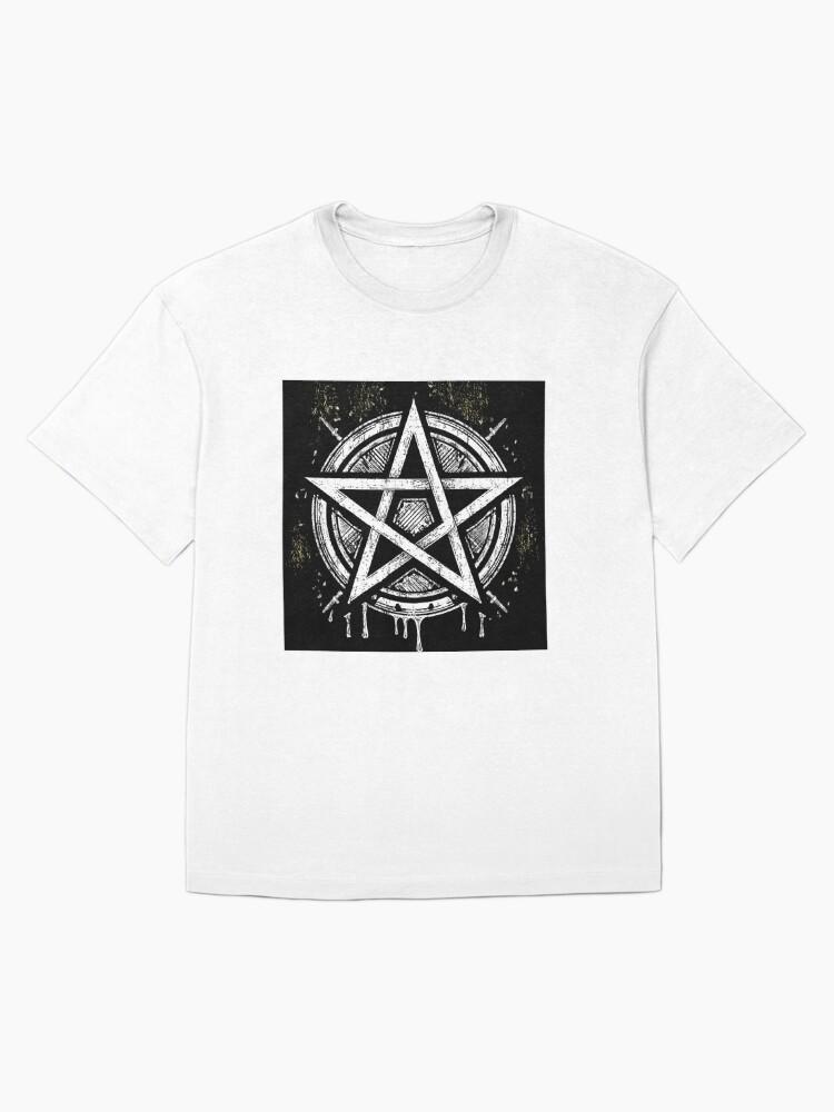 Pentangle Talisman Pentacle Pentangle Oversized T-Shirt