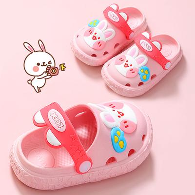 Summer Children Sandals Baby Garden Shoes Kids Boy Girls Cute Cartoon Animals Sandal Babies Slippers Toddler Breathable Shoe