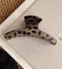 2025 Leopard Print High-End Large Shark Hair Clip for Women