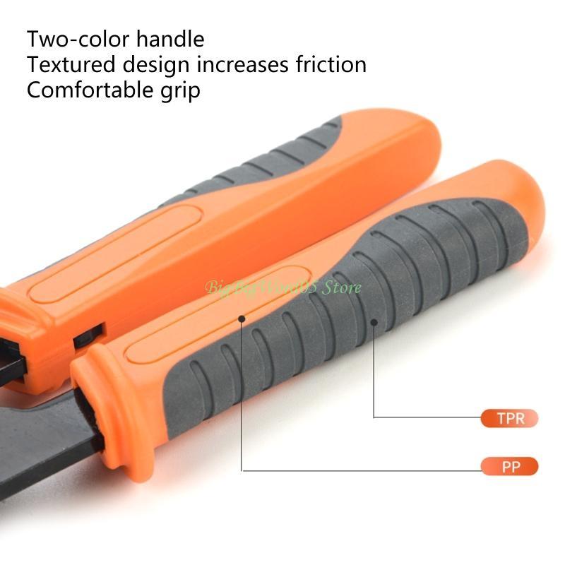 24TE Multi-Function Crimping Pliers Capacity 0.05-2mm² Male & Female Du-pont Pin