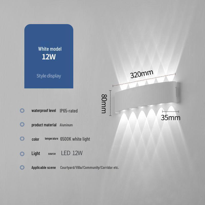 Waterproof Outdoor Wall Light: Courtyard, Hotel, Staircase & Corridor