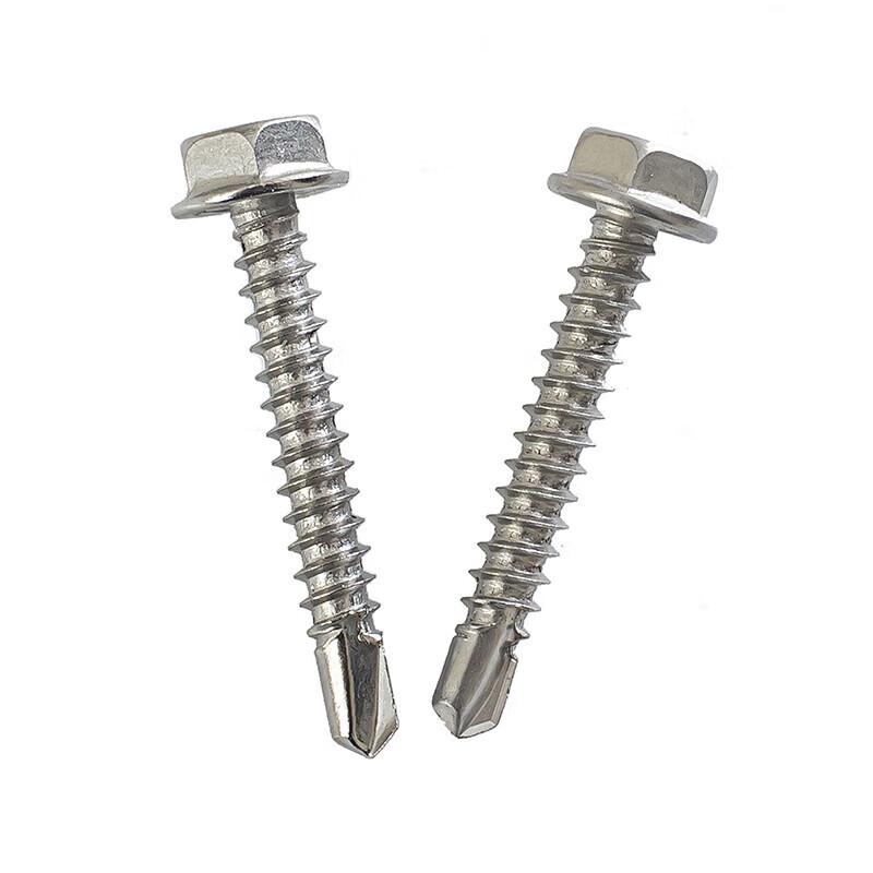 410 Stainless Steel External Hex Self-Drilling Screws