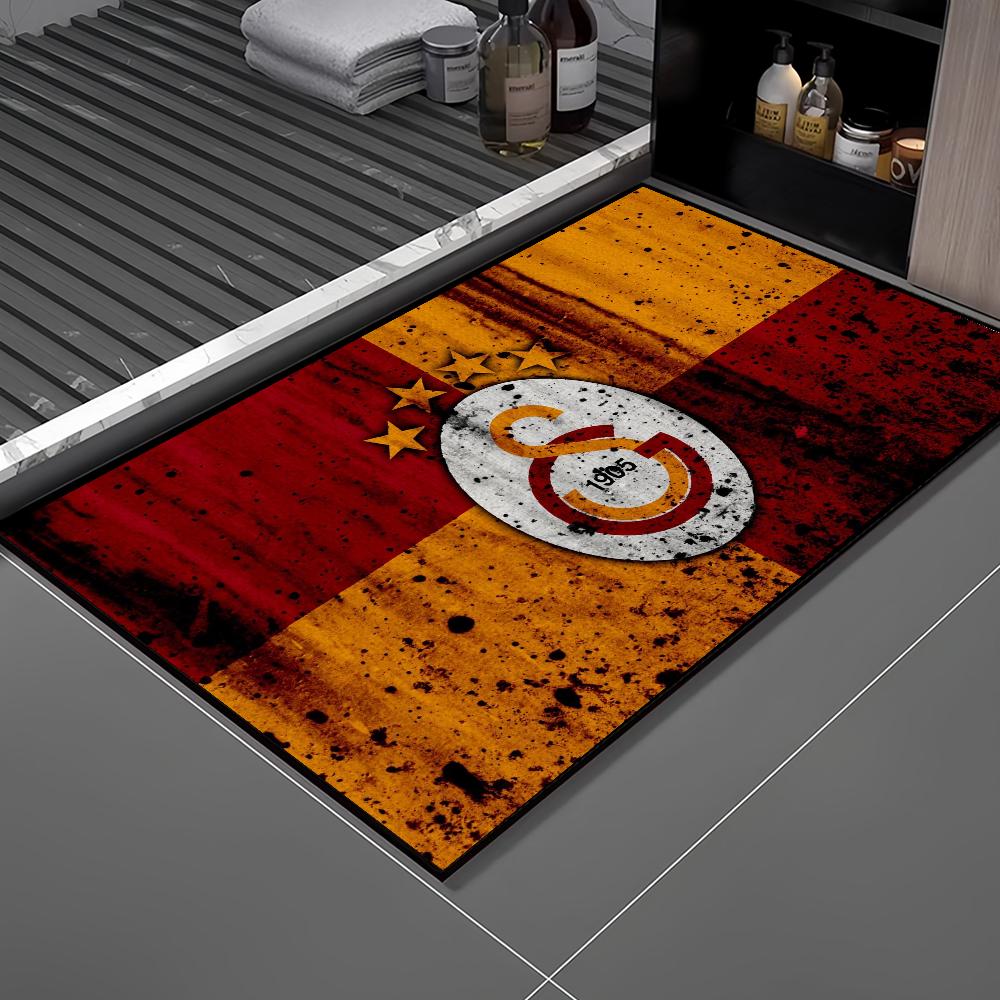 Tappetino da porta Football G-Galatasaray Benvenuto Ingresso Balcone Bagno Pavimento Tappeto Antiscivolo Camera da letto Tappeto Decorazione Casa