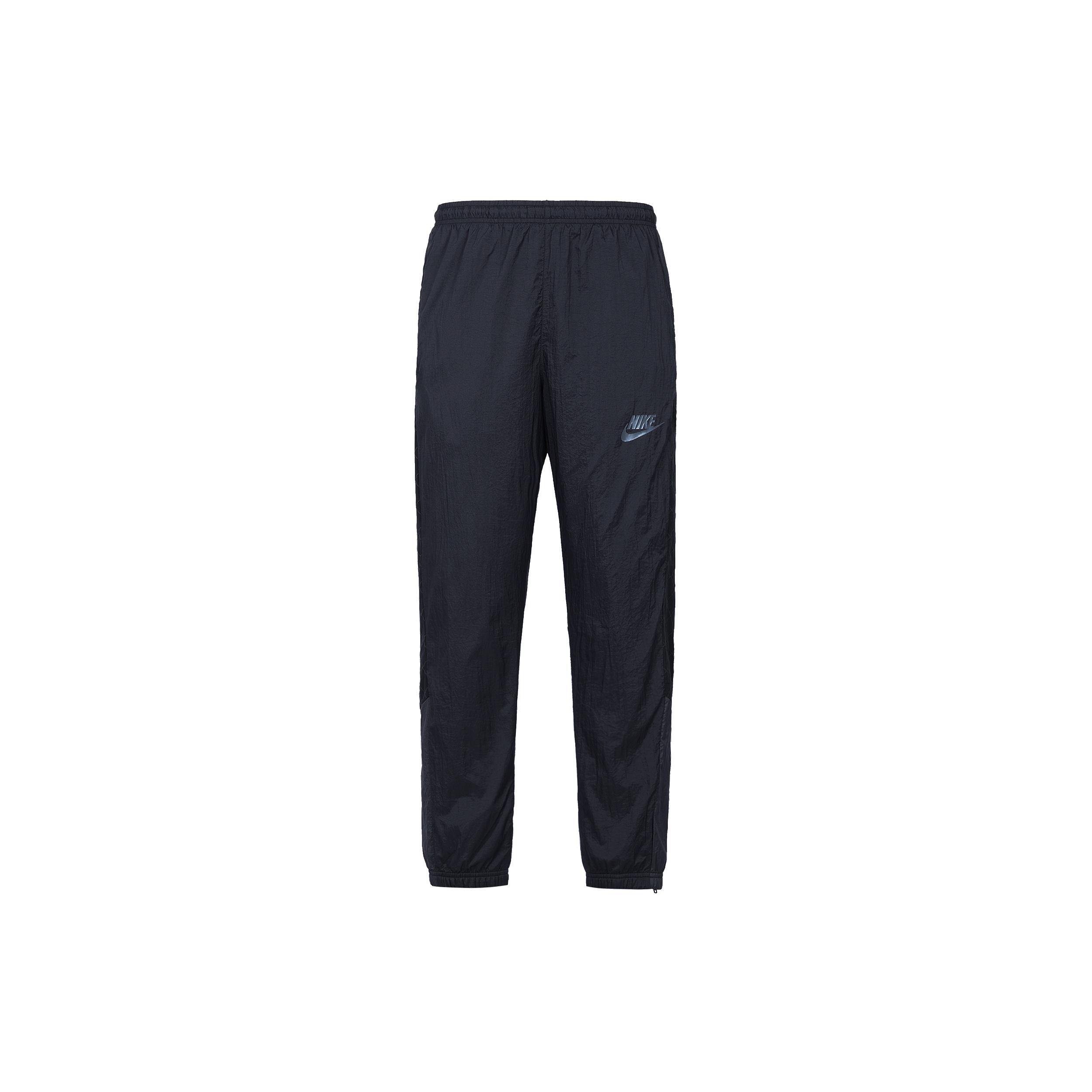 Nike Sportswear Woven Zipper Sports Long Pants Black Men s CK1185-010 L