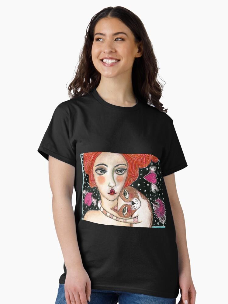 She and Her Cat Me & Mrs. Jones Classic Unisex T-Shirt
