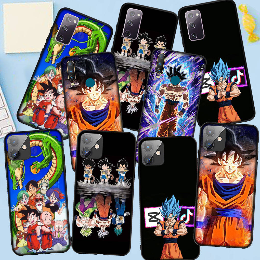 Phone Case for iPhone 17 15 16 Plus X Redmi Note 14 12 11 13 Pro Max Huawei P30 P20 Lite OPPO A60 A40 A80 A18 A16 Dragon Ball Z Goku DragonBall Cover