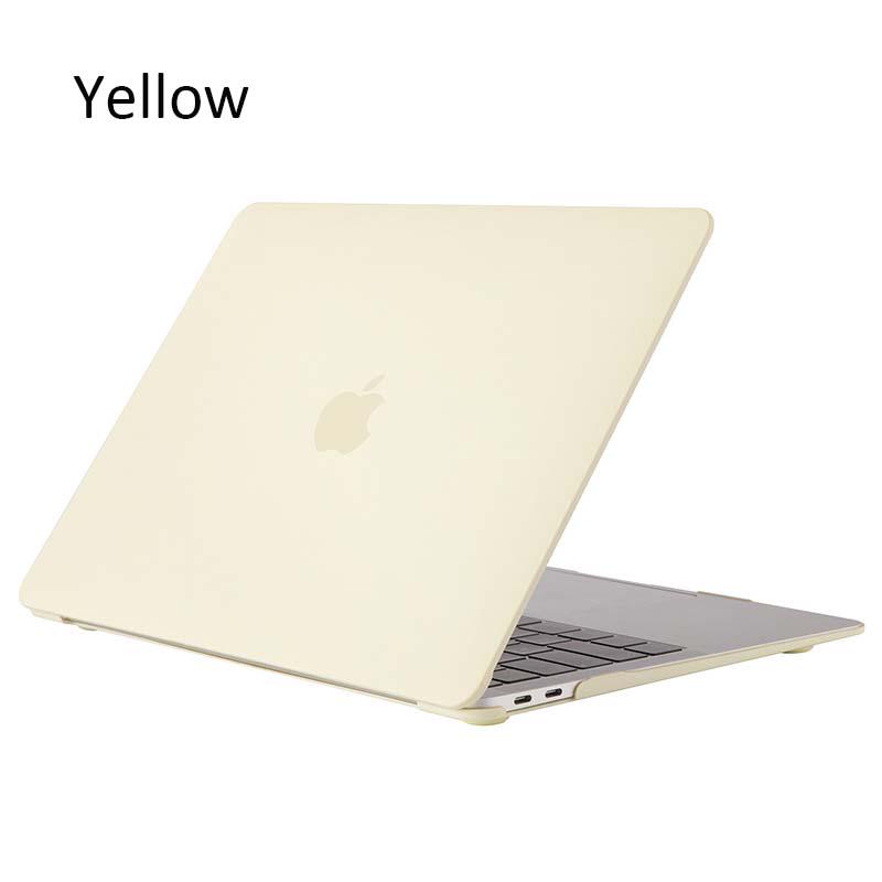Cream Laptop Case for Apple Macbook Air Pro 13 15 16 Retina M1 Chip 2020 2021 Touch Bar ID Rainbow Hard Protective Shell Cover