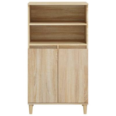 Highboard Sonoma Oak 60x36x110 Cm Engineered Wood