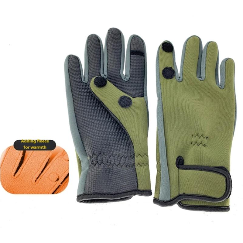 Waterproof Windproof Neoprene Gloves for Cycling Skiing Hiking Ergonomic Enhances Grip Breathable Warmth Protections