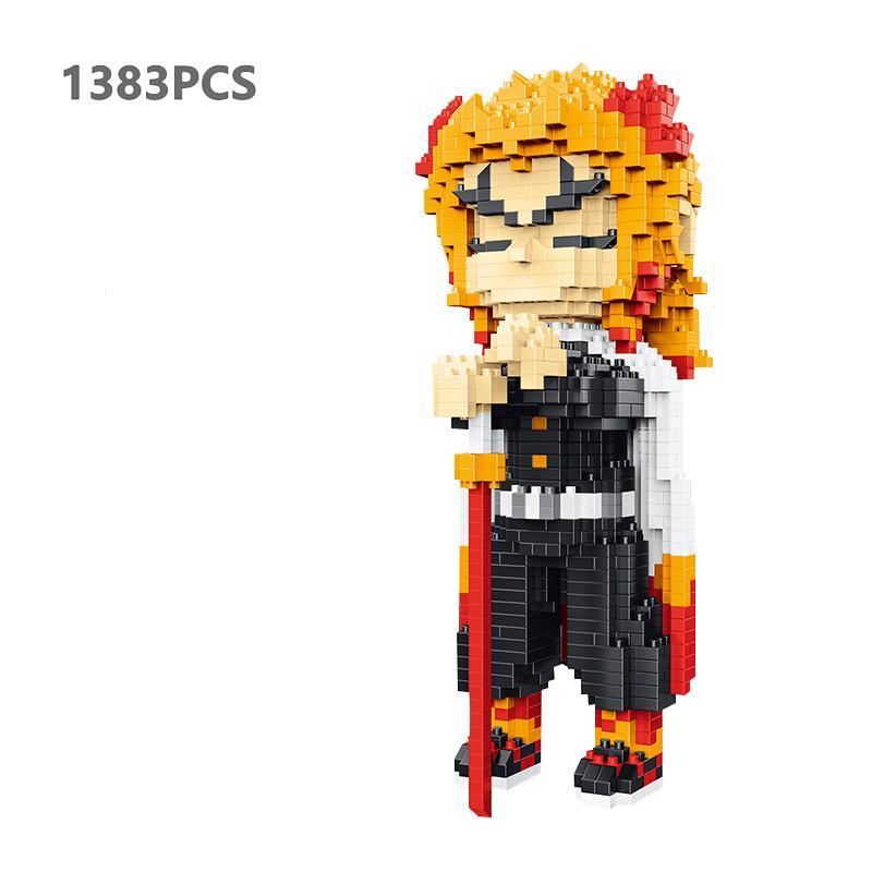 

Гаряче Аніме Клинок, що розсікає демонів Конструктор Kimetsu No Yaiba Камадо Тандзіро Незуко Зеніцу Кьоджуро Блоки Іграшки Дитячі Подарунки NO BOX