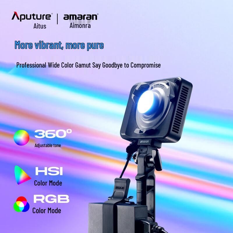 Aputure Ray 60c Full Color Portable LED Fill Light