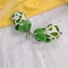 Cartoon Design Sea Turtle Women Key Holder Tortoise Pendant Korean Style Key Buckle Plush Key Chain