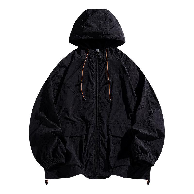Dopamine 2025 Men's UV Protection Summer Windbreaker for Outdoor Climbing - Lightweight, Breathable, Sun-Blocking Jacket