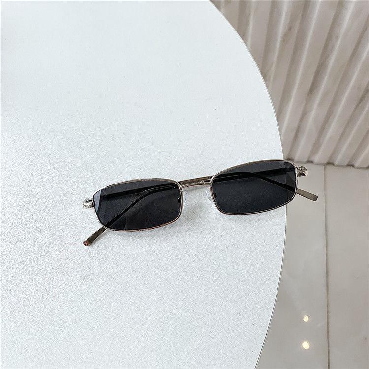 New Small Frame Rectangle Sunglasses Women'S Brand Designer Square Sun Glasses Classic Men'S Vintage Eyewear Uv400