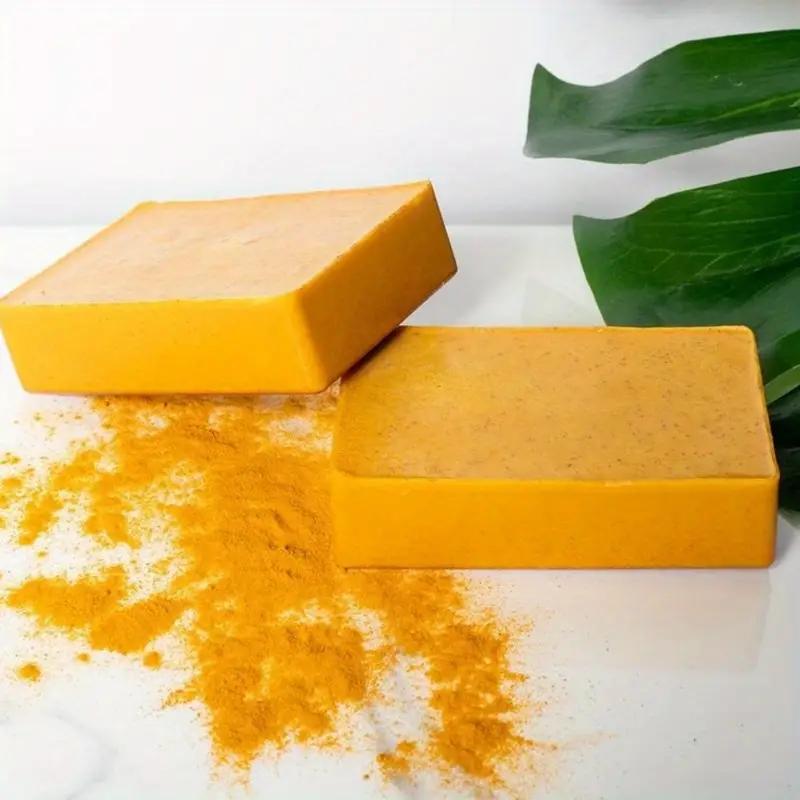Turmeric Kojic Acid Soap For Face And Body Skin Cleansing, Rejuvenating And Gentle Exfoliating Skin Father's Day Gift