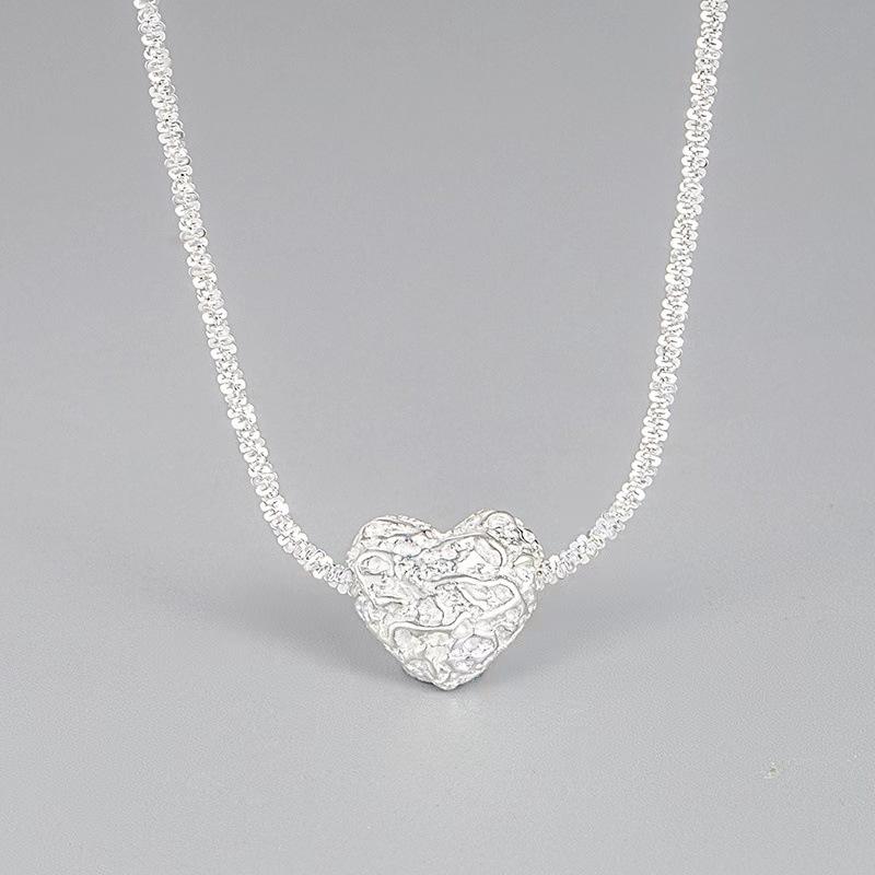

Ожерелье с подвеской Sparkling Love для женщин, летняя нишевая цепочка со звездой, модная цепочка на ключицу