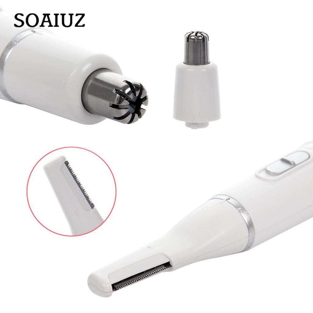Sagit 2 In 1 Electric Nose Ear Hair For Men And Women Eyebrow Shaping Knife
