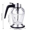 Clear  Shaped Honey Dispenser Glass Syrup Dispenser Practical Oil Dripper  Kitchen Gadgets