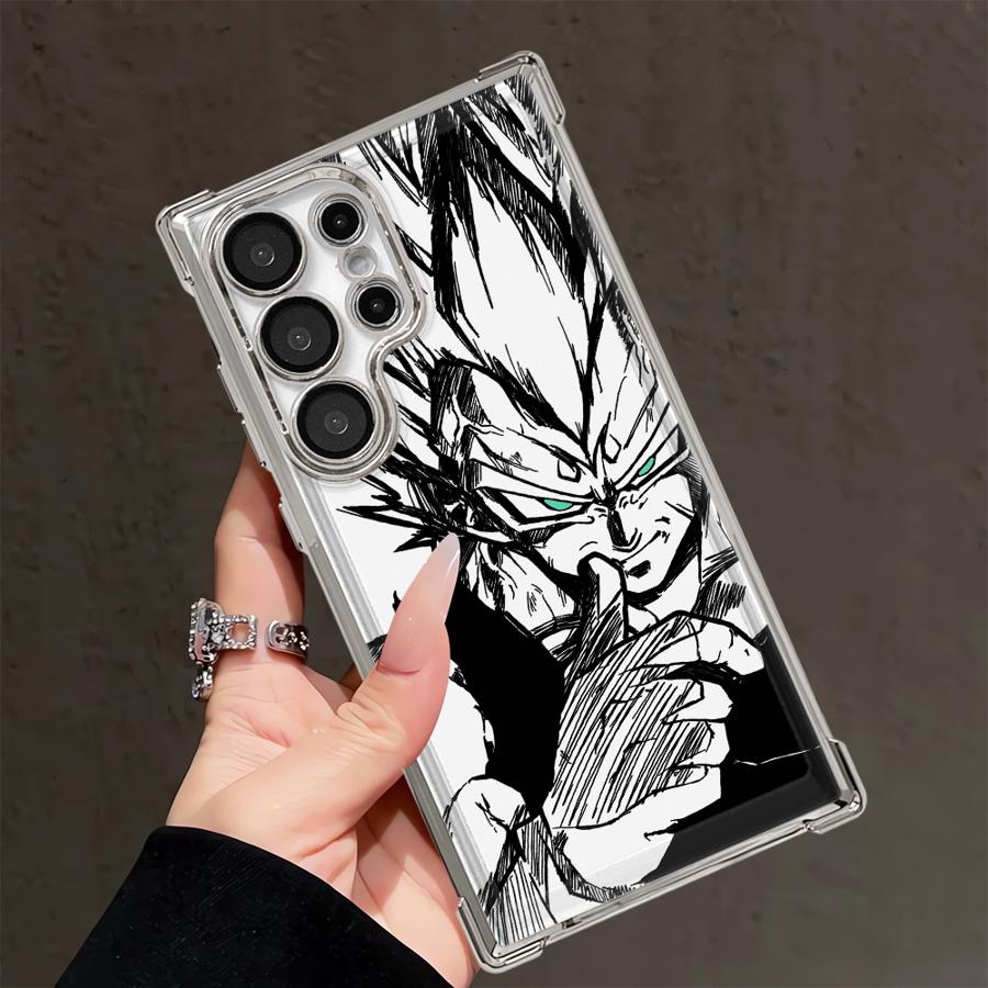 Dragon Ball Vegeta Son Goku Art Case for Samsung Galaxy 25 S21 S24 FE S23 S22 Plus S20 Ultra Note 20 Ultra S25Edge Phone Cover
