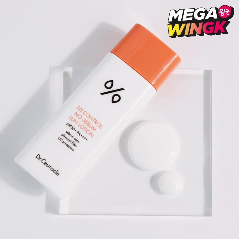 Солнцезащитный лосьон 5-Alpha Control No-Sebum SPF50+ PA++++ 50 мл