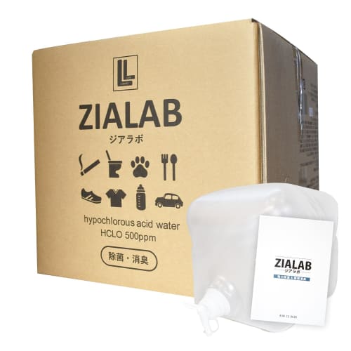 

Вода гипохлорной кислоты, Дезинфицирующее средство, Дезодоратор, Удаление пыльцы, Zia Lab (500ppm, 20л)