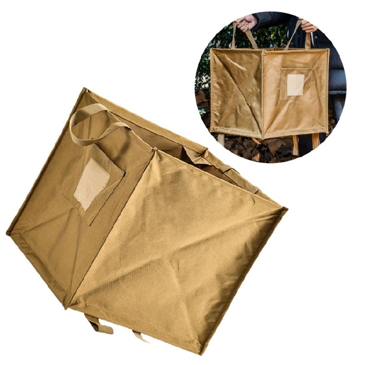 Foldable Outdoor Camping Multifunction Trash Storage Box Large Capacity Folding Trash Can Trash Storage Basket with Rope