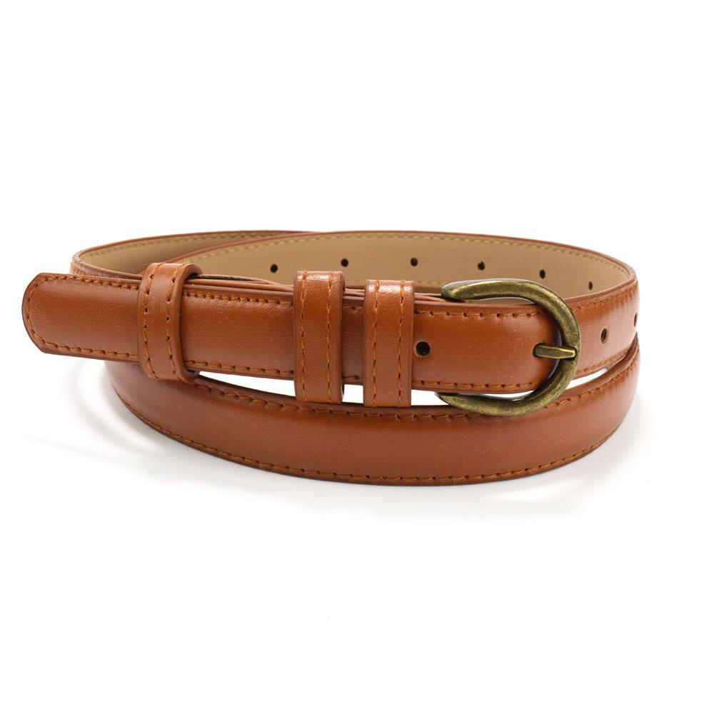 Women'S Belt Simple Vintage Belt Women'S Decorative Student Jeans Belt