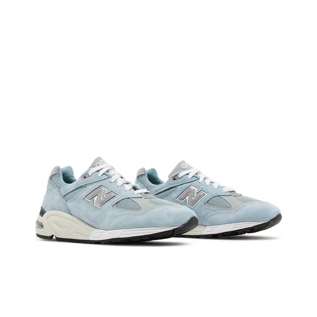 Kith X New Balance 990v2 Made In USA Storm Blue Men Sneakers M990KH2