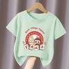 Monster Elf Cartoon Graphic Kids Adult Labubu Printed T-shirt Summer Casual Women's Clothing Loose Girl Short Sleeve Tees Top